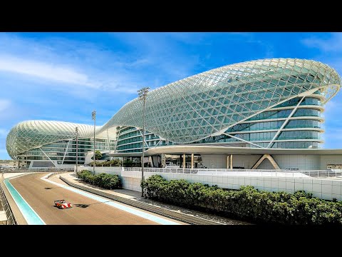Видео: W Abu Dhabi, Единственный в мире отель над трассой Формулы-1 (Полный тур 4K)