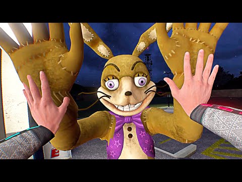 Видео: Глитчтрап (Glitchtrap) в Boneworks