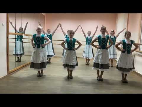 Видео: Белорусский танец "Лявониха"