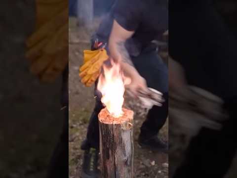 Видео: Турбо-розжиг 🔥 Проверил лайфхак! #фрост #shorts #frost #лайфхак #выживание #лайфхаки #провыживание