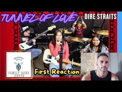 Видео: Tunnel Of Love от Dire Straits | Missioned Souls | студийный кавер для семейной группы — First Re...