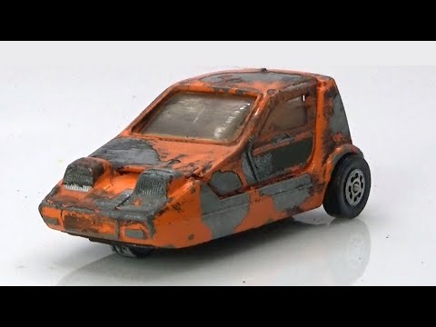 Видео: Corgi Bond Bug 700ES. Реставрация трёхколёсной модели Whizzles 1971 года. Очень редкая.