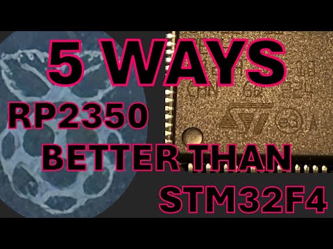 Видео: Сравнение характеристик: RP2350 и STM32F4 для одного ПЗУ