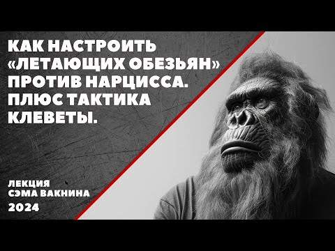 Видео: КАК НАСТРОИТЬ ЛЕТАЮЩИХ ОБЕЗЬЯН ПРОТИВ НАРЦИССА. ПЛЮС ТАКТИКА КЛЕВЕТЫ.