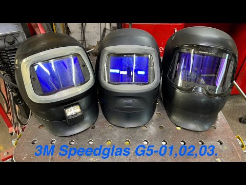 Видео: 3M Speedglas G5-01,02,03 серия профессиональных сварочных масок.