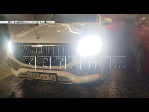 Видео: Криминальный авторитет и бывший полицейский делили «Майбах» с помощью огнестрельного оружия