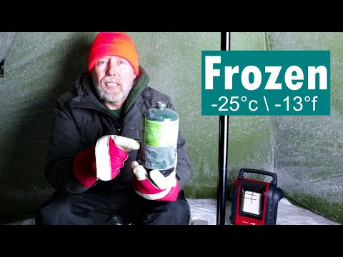Видео: Мистер Хитэр Бадди *ХАК* в экстремальных холодах — замороженный баллон с пропаном работает как че...