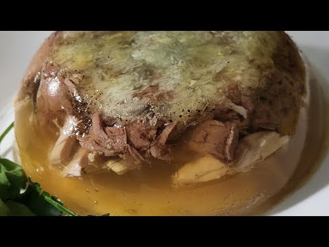 Видео: Холодец из говядины и курицы.Вкусный и нежирный.