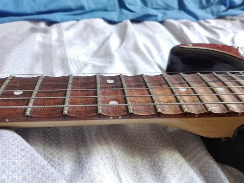 Видео: Ощущения От Скалопированного Грифа и Обзор Моего Squier Standart