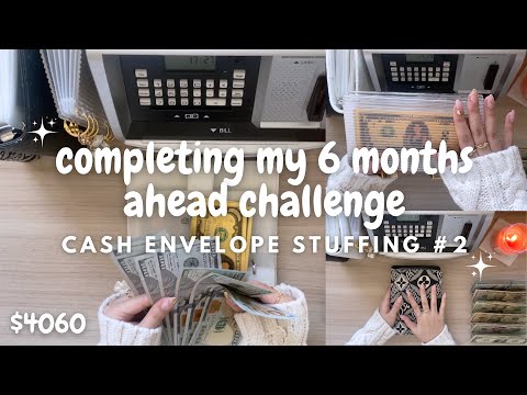 Видео: Наполнение конвертов деньгами №2 | завершение моего шестимесячного челленджа и цели по сбору сред...