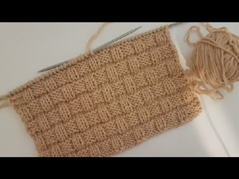 Видео: Простой универсальный узор спицами для аксессуаров и джемперов.
