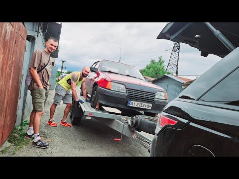 Видео: Старенький Opel Kadett з відірваною балкою - Чи має право на нове життя?