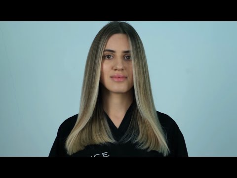 Видео: окрашивание  волос / техника начес на очень густых волосах