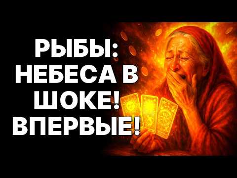 Видео: 😱РЫБЫ, Боже мой, я едва не упал,  увидев твоё будущее🙏Архангел воскликнул: «Такого я еще не видел❗»