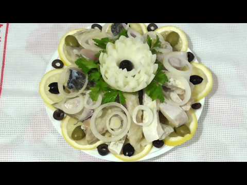 Видео: «Селёдка» из толстолобика\ Домашняя «селёдка» \Товстолоб маринований \ Холодные закуски.