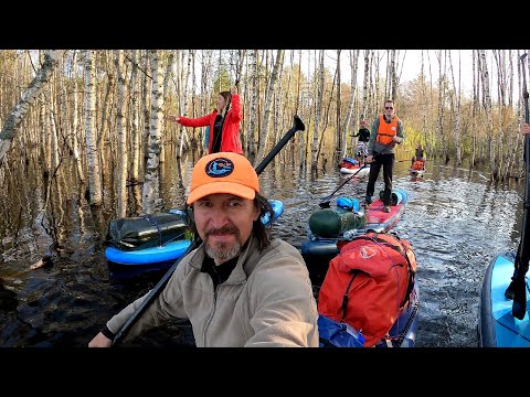 Видео: Поход по реке Пра 7-9 мая 2022