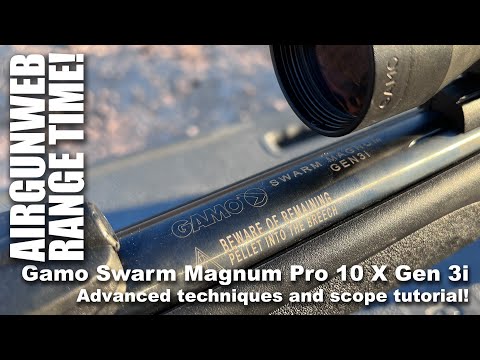 Видео: Gamo Swarm Magnum Pro 10x Gen 3i: расширенное руководство и прицеливание — получите максимум от с...