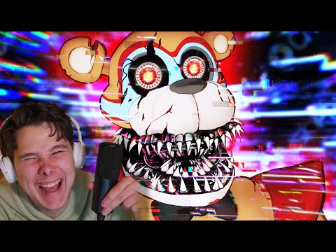 Видео: ▼НОВЫЙ FNAF 9 + МИШК ФРЕДЕ 🐵 - Реакция на Happy Wolf