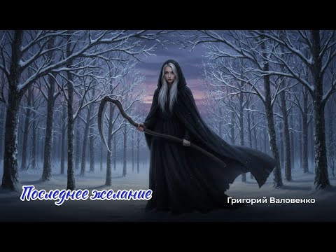 Видео: "Последнее желание" - новая красивая рок-баллада, автор Григорий Валовенко, поет Нейросеть.