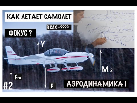 Видео: #2| КАК ЛЕТАЕТ САМОЛЕТ? - ФОКУС? ОСНОВЫ АЭРОДИНАМИКИ!