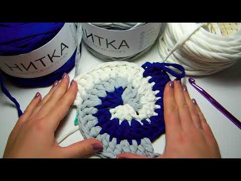 Видео: Бонусное видео: вяжем спираль из трех и четырех цветов