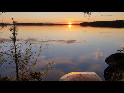 Видео: Озеро Вуокса. Первый выход на простор.
