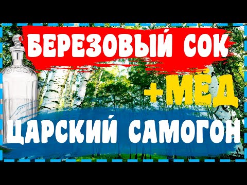 Видео: ЦАРСКИЙ САМОГОН НА БЕРЕЗОВОМ СОКЕ!!!