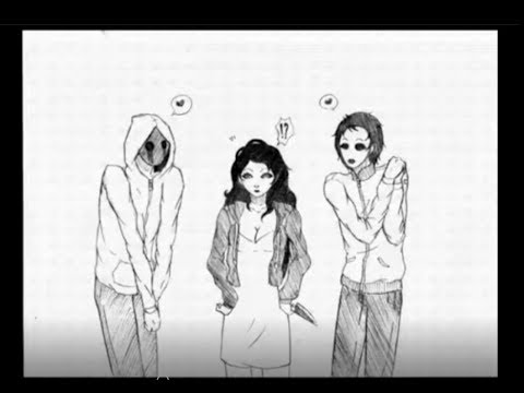 Видео: Комикс Creepypasta "  Valentine Day / День Валентина "