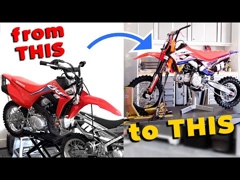Видео: Собираем BBR ProComp Honda CRF110 за 15 минут!