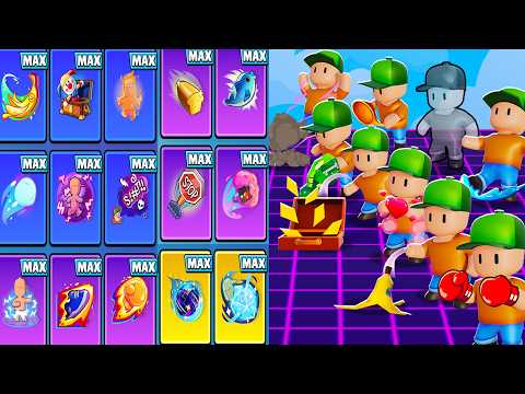 Видео: 21 игра, 21 разная эмоция в Stumble Guys!