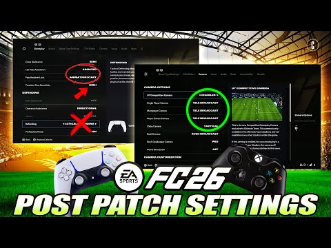 Видео: Ваши настройки игры замедляют вас! Лучшие новые настройки управления для FC 26 после обновления д...