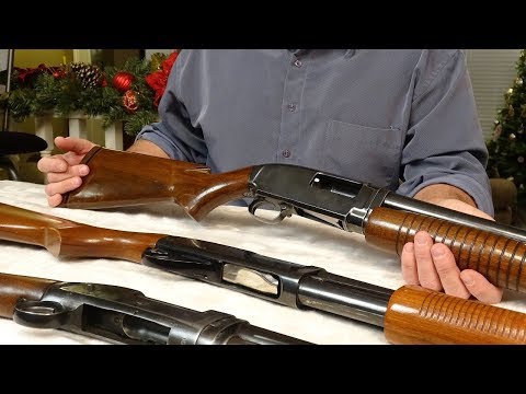 Видео: Лучшие помповые ружья Америки: Remington 870 против Winchester Model 12