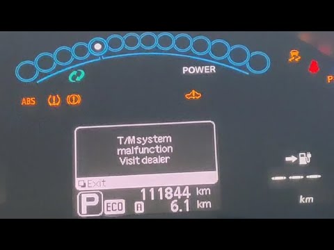 Видео: 🇺🇦 Перший "сюрприз" від мого Nissan Leaf - T/M System Malfunction
