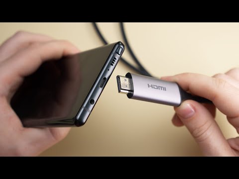 Видео: Как подключить USB C к HDMI? | Обсудим варианты передачи изображения с телефона на телевизор