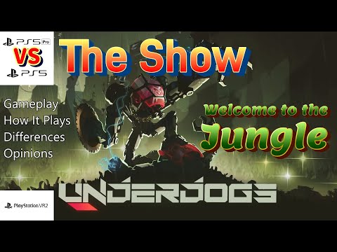 Видео: UNDERDOGS — The Show — PS VR2 на базе PS5 и Pro — Игровой процесс и мнения