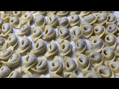 Видео: ИДЕАЛЬНОЕ ТЕСТО для пельменей и вареников и не разваривается. Отлично замораживается👍🏻