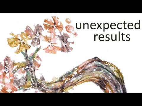 Видео: Дерево с цветами | Абстрактное и неожиданное