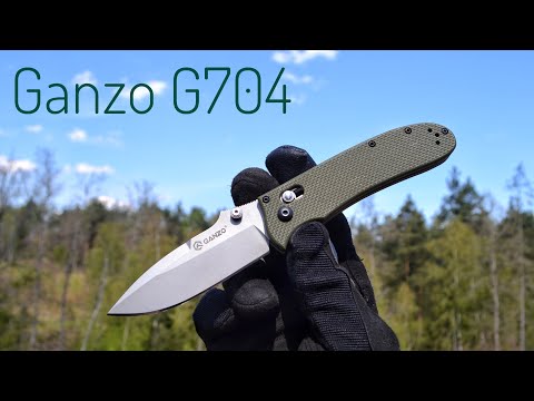 Видео: нож Ganzo G704 - спасибо Mike Snody и Benchmade