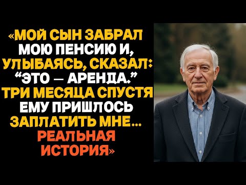 Видео: Сын забрал мою пенсию и, улыбаясь, сказал_ “Это за аренду.” А три месяца спустя