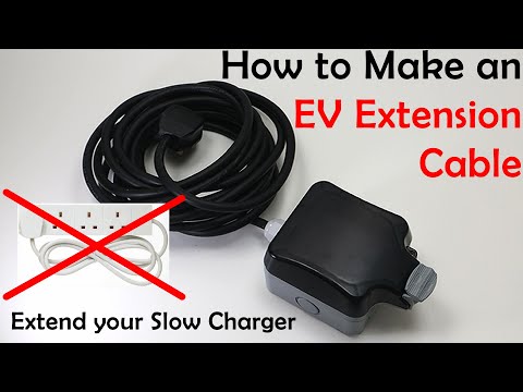 Видео: Как сделать удлинитель для медленной зарядки электромобиля. Электрический удлинитель для зарядног...