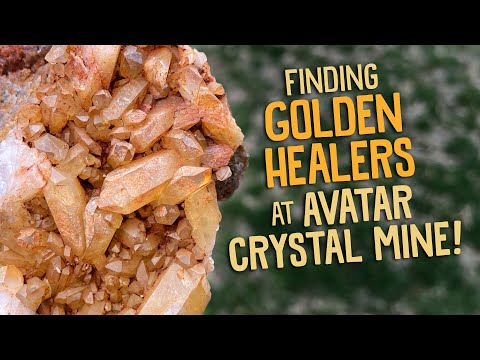 Видео: Нахождение золотых целителей и других кристаллов в шахте кристаллов Аватара!!