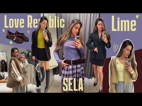 Видео: Шопинг влог: Love Republic/ Lime/ Sela 💛