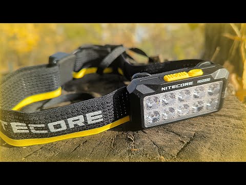 Видео: Nitecore HU2000: Фонарь для серьезных задач