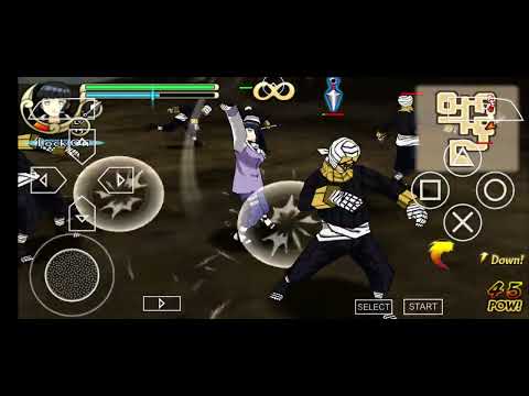 Видео: Naruto Shippuuden: Ultimate Ninja Impact (Наруто) walkthrough/прохождение 46. Hinata gameplay 