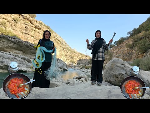 Видео: Рыбалка в бурных реках: беспомощность и надежда девушек-кочевниц в самом сердце суровой природы