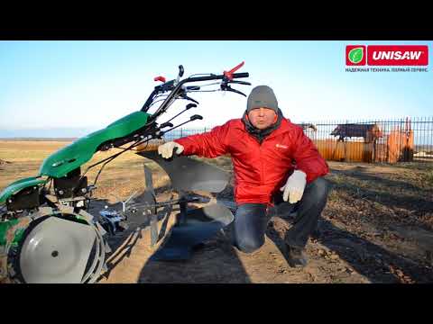 Видео: Особенности работы с плугом для мотоблока. На примере Caiman 340 #gardening #садоваятехника #