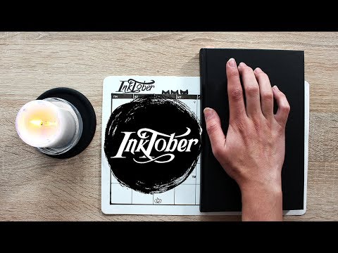 Видео: Инктобер 2018 | Inktober | Как подготовиться к инктябрю? | Halloween - хеллоуин