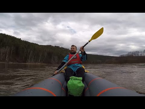 Видео: Сплав от Кына до Чусового, 134 км за один день