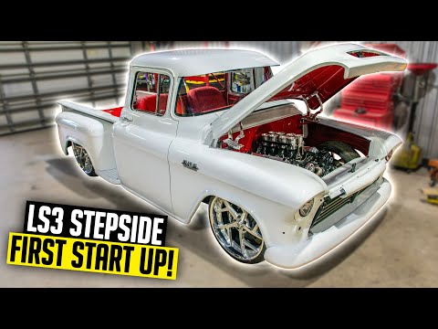 Видео: Начало сборки LS3 Swap Stepside 1957 года в первый раз — GMC с заменой шасси, эпизод 10
