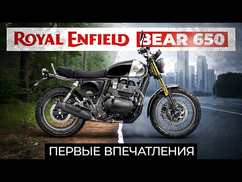 Видео: Royal Enfield Bear 650 первые впечатления владельца.
